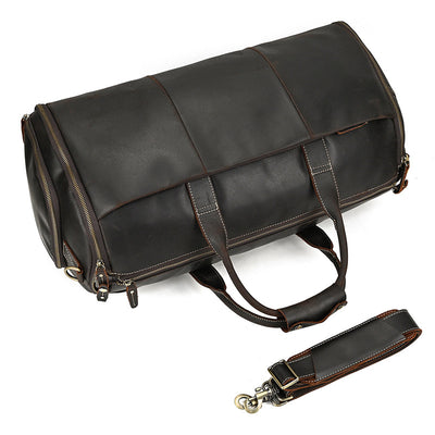 Maletín de Cuero para Viajes de Negocios con Bolsillo para Zapatos - Image 20