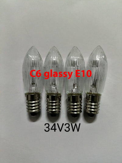 Bombilla LED E10 Patrón Cristal C6 34V 3W - Image 12