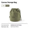 Military Green Drawstring Bag