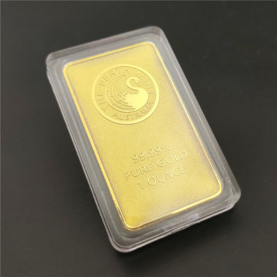 Moneda Conmemorativa Cuadrada Chapada en Aleación de Cisne - Image 5