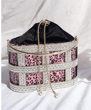 Bolsa de Mano Metálica Jaula - Diseño Verano Fashion - Image 8