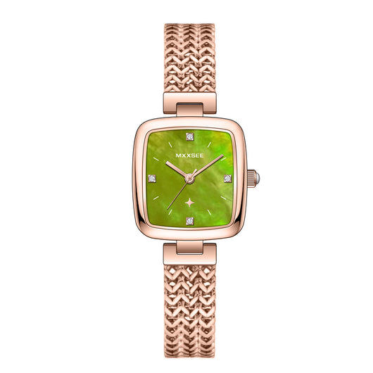Reloj Cuadrado Retro Vintage para Mujer con Diseño Estrellado - Image 6