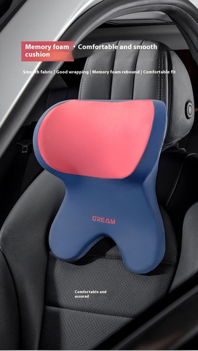 Almohada Cervical de Espuma Viscoelástica para Auto - Soporte Lumbar y Reposacabezas - Image 23