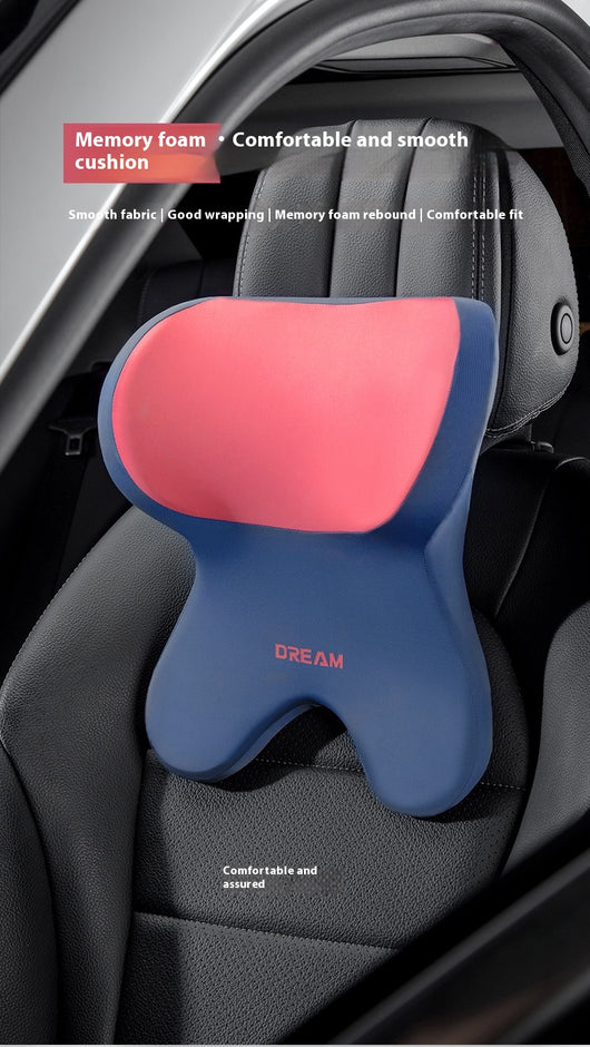 Almohada Cervical de Espuma Viscoelástica para Auto - Soporte Lumbar y Reposacabezas - Image 23