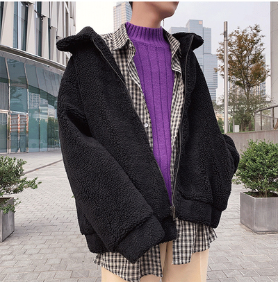 Abrigo de Algodón Suave para Invierno - Corte Holgado y Cómodo - Image 9
