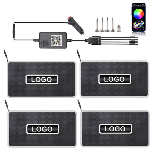 Luz LED Ambiental para Auto con Control por Sonido y Bluetooth RGB - Image 10