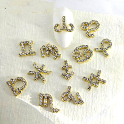 Accesorios de Uñas Astrológicos con Diamantes Incrustados - Image 7