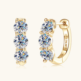 Aretes de Moissanita para Mujer - Elegancia y Sofisticación - Image 9