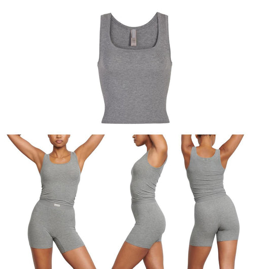 Camiseta Deportiva Acanalada con Tirantes Elásticos - Image 30