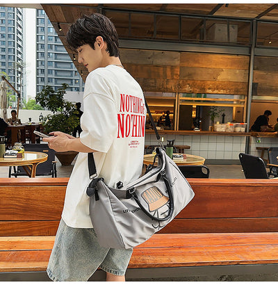 Bolsa de Viaje para Hombre 2025 Gran Capacidad con Separación Seco-Húmedo Fitness - Image 11