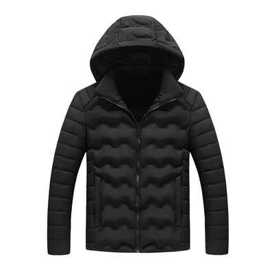 Chaqueta Acolchada de Algodón para Hombre - Estilo Casual Otoño e Invierno - Image 6