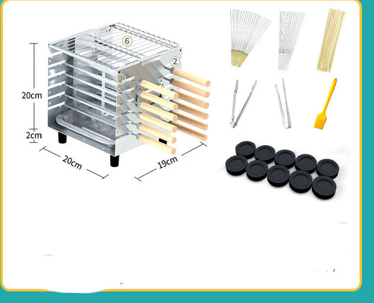 Horno BBQ Interior Comercial sin Humo - Image 6