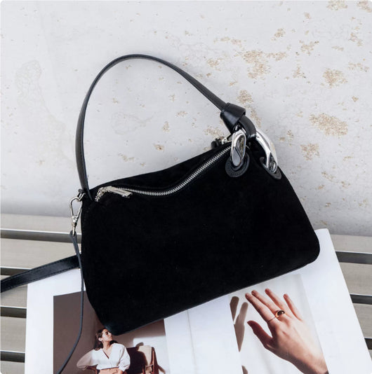 Bolso Crossbody de Ante Gamuza Premium con Diseño Exclusivo para Mujer - Image 9