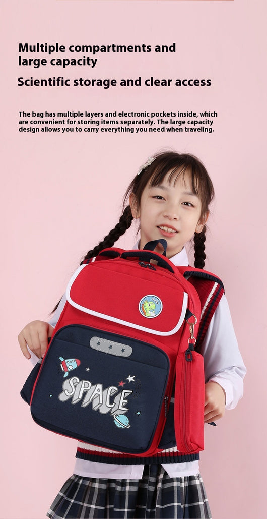 Mochila Escolar Ergonómica de Gran Capacidad con Protección Espinal - Image 20