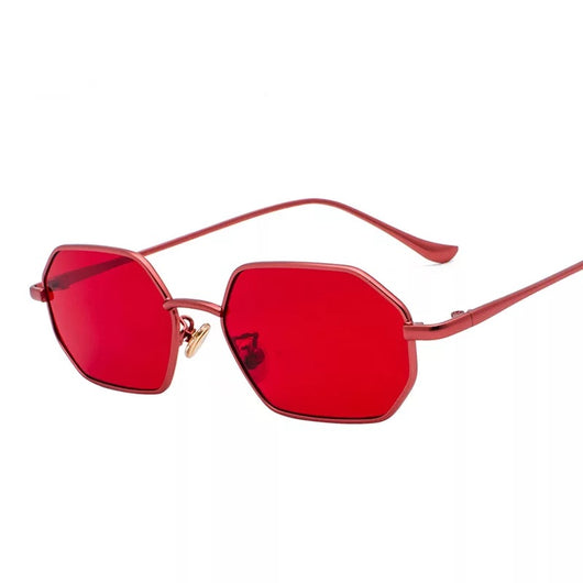 Gafas de Sol Retro Espejo Pequeñas con Lentes Negros - Image 9