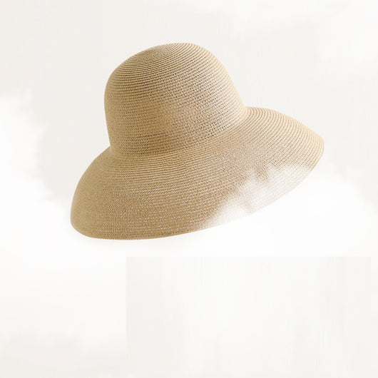 Sombrero de Paja Plegable para Playa - Versátil y Cómodo - Image 5