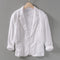 Blazer Lino Suelto Artístico Solapa Clásica Elegante