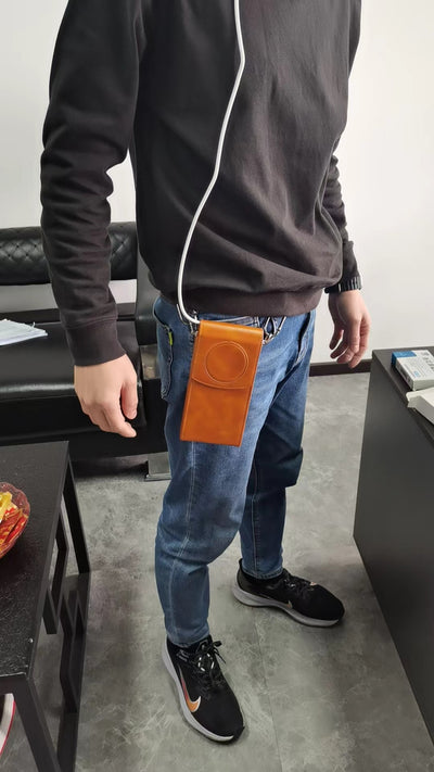 Funda de Cuero Premium para Vision Pro - Maletín Portátil de Protección - Image 10