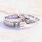 Anillo de Pareja en Plata 925 con Moissanita para Hombre y Mujer