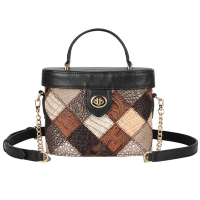 Bolso de Hombro Cilíndrico Compacto - Diseño Versátil para Mujer - Image 3