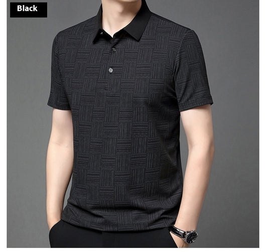Polo Slim Fit Transpirable con Solapa - Elegancia Moderna para Hombre - Image 12