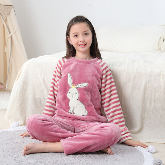Pijama Infantil Otoño Invierno Cuello Redondo con Diseños Animados - Image 19