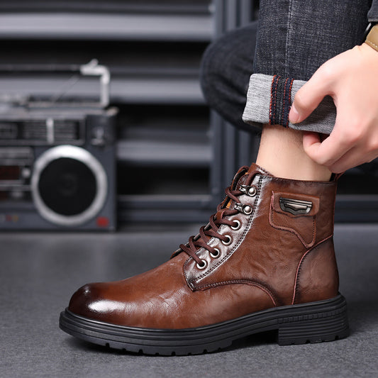 Botas Moteras de Moda - Botines de Estilo Urbano