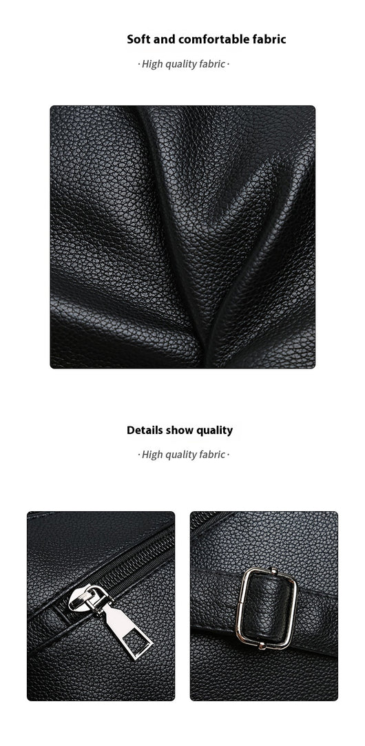 Bolso Crossbody de Cuero Suave Texturizado para Mujer - Image 18