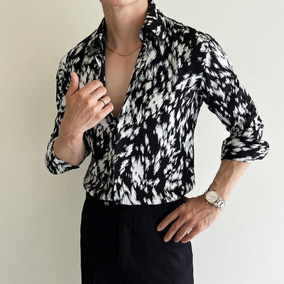 Camisa Slim Estampada Personalizada para Hombre - Image 11