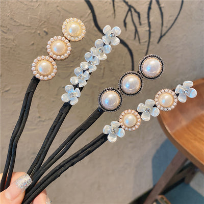Coletero Fluido de Moño Flor Pétalo - Accesorio para Cabello Elástico y Suave - Image 20