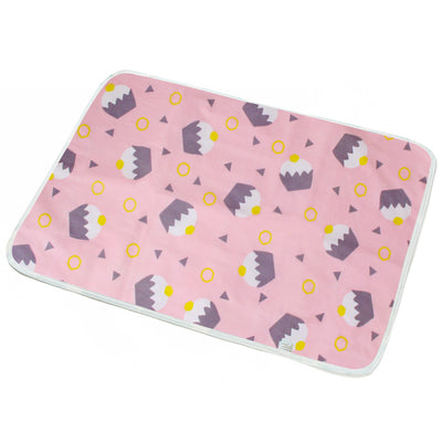Cambiador Portátil Impermeable para Bebé - Algodón Transpirable con Diseño Infantil - Image 4
