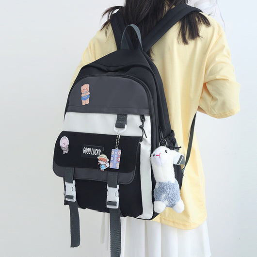 Mochila Escolar Minimalista para Adolescentes - Image 17
