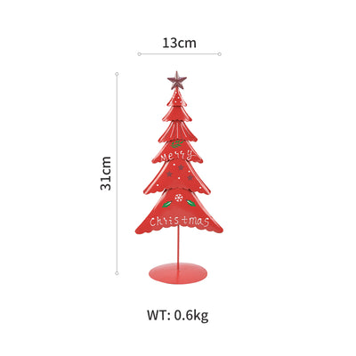 Árbol de Navidad de Metal para Ventana - Adorno Decorativo del Hogar - Image 6