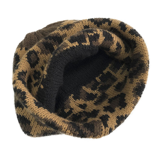 Traje Estampado Leopardo Europeo Cálido y Grueso - Image 21