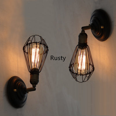 Lámpara de Pared Industrial Estilo Loft Hierro Forjado Vintage - Image 7