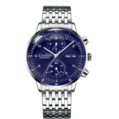 Reloj Mecánico Automático Multifuncional Empresarial Luminoso Resistente al Agua - Image 8