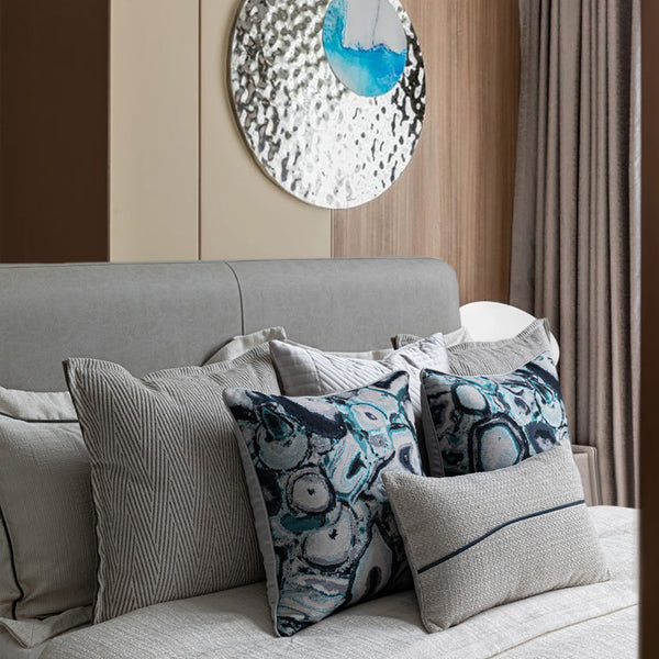 Funda de Almohada Artesanal con Borlas Suave y Acogedora