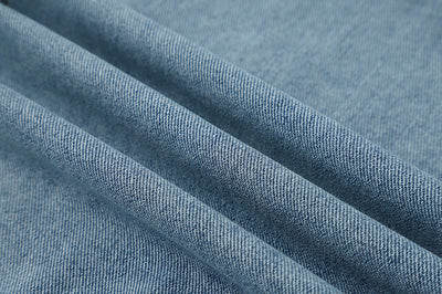 Chaqueta de Mezclilla Corta con Solapa Oversized para Mujer - Image 14