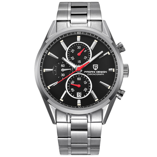 Reloj de Pulsera Deportivo Multifunción Acero Inoxidable Resistente al Agua - Image 2