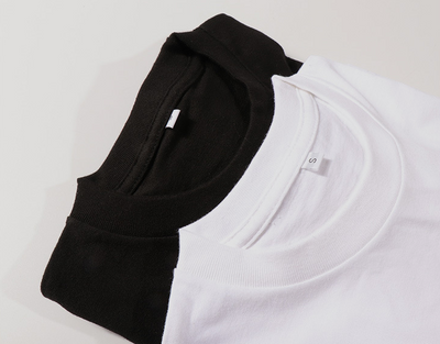Camiseta Manga Larga de Algodón Puro Cuello Redondo Color Liso - Image 16