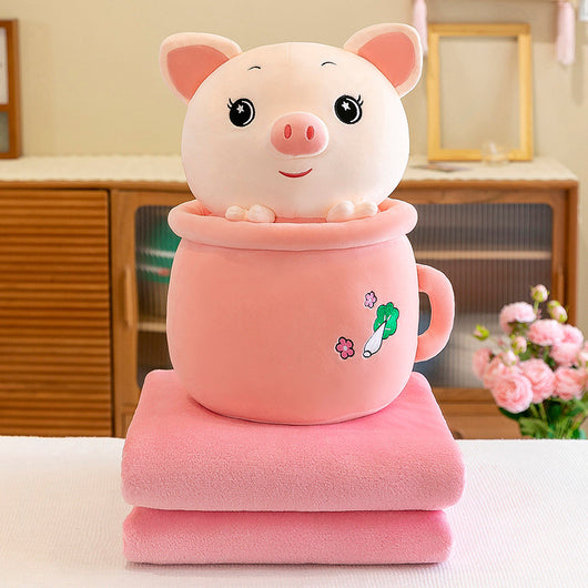 Almohada Decorativa Muñeca Taza de Té con Funda Aireada - Image 8