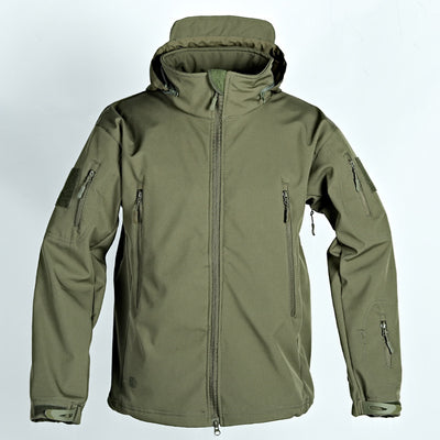 Abrigo Táctico Impermeable con Capucha Ajustable y Camuflaje - Image 16