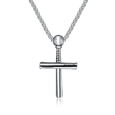 Dije de Béisbol en Acero Titanio - Joyería Deportiva Elegante para Hombres - Image 10