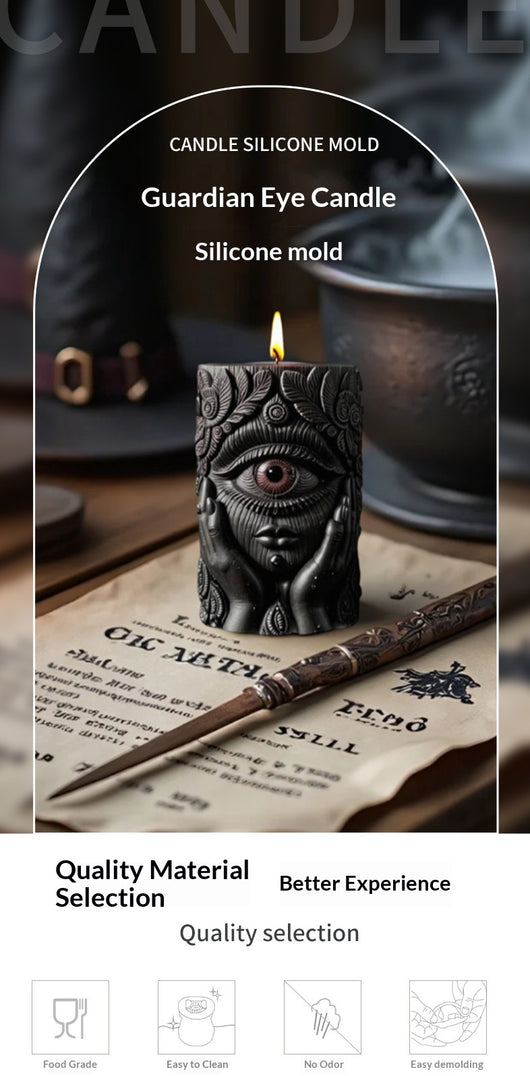 Molde de Silicona 3D para Velas Aromáticas - Diseño Mano Sosteniendo Ojo - Image 9