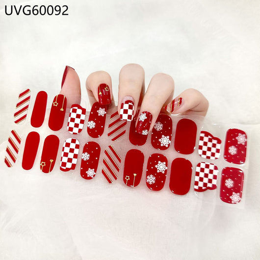 Pegatinas de Gel UV Semicuradas - Parches de Uñas Profesionales - Image 87