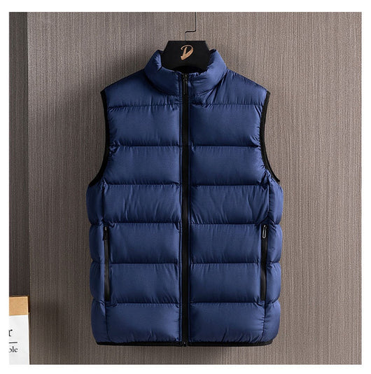 Chaleco de Algodón para Hombre con Cuello Alto - Estilo y Confort - Image 14