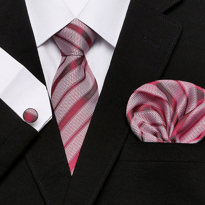 Traje Tres Piezas para Hombre Serie Flor de Anacardo con Corbata - Image 16