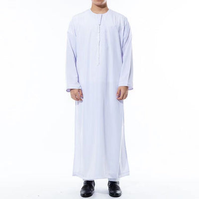 Vestido Étnico Árabe Omán Marruecos - Djellaba Tradicional - Image 4