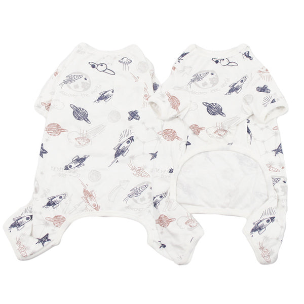 Pijama de Algodón para Perros Otoño e Invierno - Ropa Cómoda y Adorable - Image 4