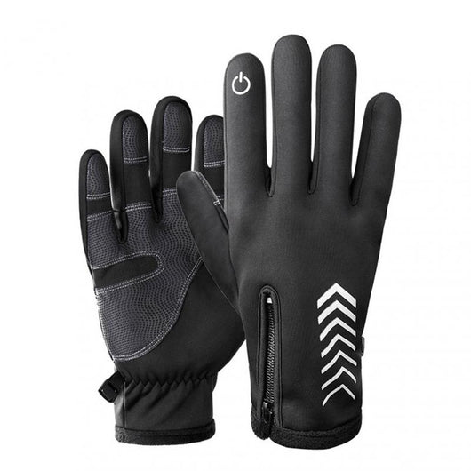 Guantes Térmicos para Motocicleta con Pantalla Táctil y Forro Polar